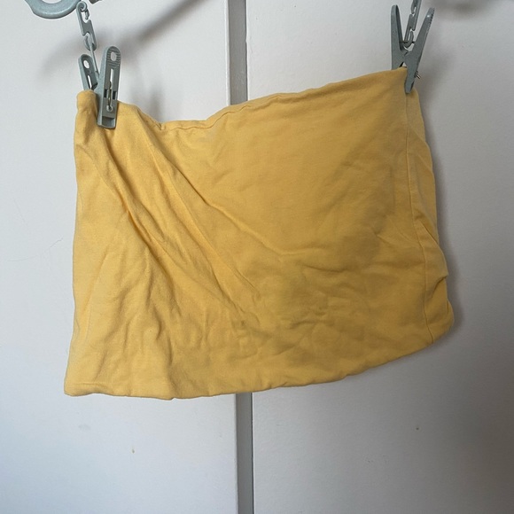 Forever 21 Yellow Tube Top - Picture 2 of 4